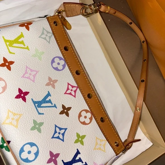 Louis Vuitton Multicolor Monogram Shoulder Bag - Picture 6 of 14